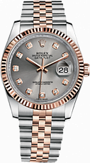 Rolex Datejust 36,39,41 mm 36 mm Steel and Everose Gold 116231-0100