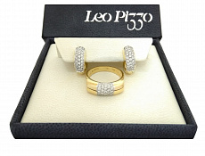 Leo Pizzo сережки и кольцо