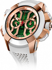 Jacob & Co. Watches Gents Collection Epic X Chrono Epic X Chrono Rose Gold Green Dial EC312.42.PB.GN.A