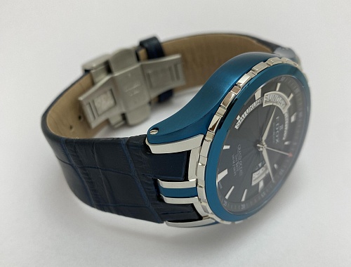 Edox Grand Ocean Day Date Automatic 45mm 83006-357BBUIN