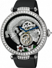 Cartier Le Cirque Animalier de Cartier Tourbillon and Crocodile HPI00414