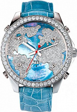 Jacob & Co. Watches Iconic Collection Five Time Zone The World Is Yours JC-47WM