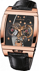 Corum Golden Bridge Golden Tourbillon Panoramique Grey Sapphire 382.870.55/0F01 0000