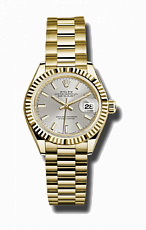Rolex Datejust 26,29,31,34 mm 28mm Yellow Gold 279178-President bracelet