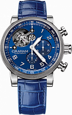 Graham Silverstone Tourbillograph Blue 2TSAS.U01A