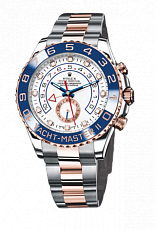 Rolex Yacht-Master Steel and Everose Gold 116681 White 44mm