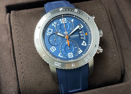 Hermes Clipper Diver Chronograph 44mm 036058WW00