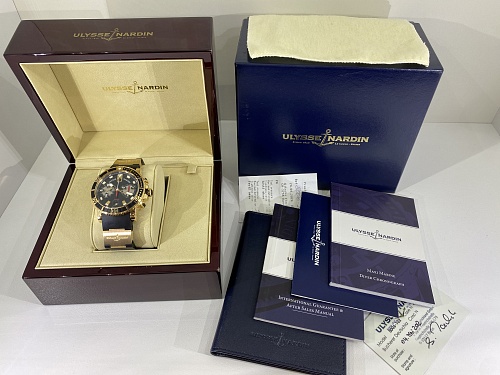 Ulysse Nardin Marine Diver Chronograph 43mm 8006-102-3A/92