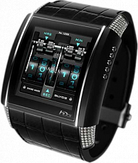 HD3 Complication Slyde Black & Diamonds Slyde Black & Diamonds