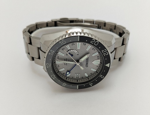 Seiko Prospex LX Line GMT Spring Drive 45mm Titanium SNR051J1