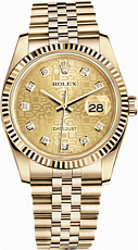 Rolex Datejust 36,39,41 mm 36 mm Yellow Gold 116238-0058