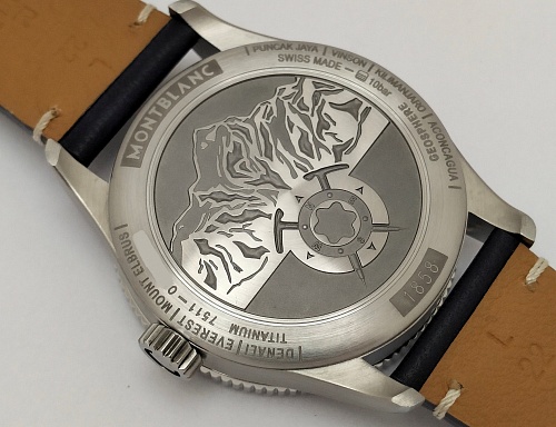 Montblanc 1858 Geosphere Automatic Titanium 42mm 125565