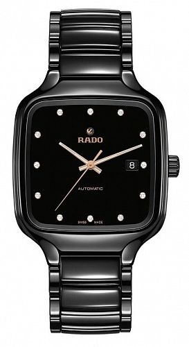 Rado True Square Automatic Diamonds 38mm 763.6078.3.070