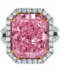 Jacob & Co. Jewelry Rare Diamonds Fancy Purple Pink Diamond Solitaire 91020007