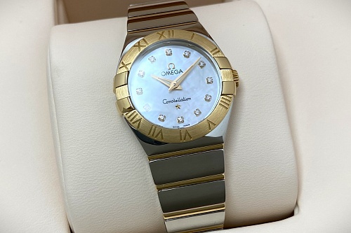 Omega Constellation Lady Quartz 27mm 123.20.27.60.55.004