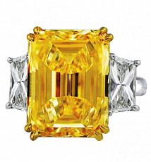 Jacob & Co. Jewelry Rare Diamonds Fancy Intense Yellow Diamond Solitaire Ring Solitaires Fancy Intense Yellow Diamond Solitaire Ring Solitaires
