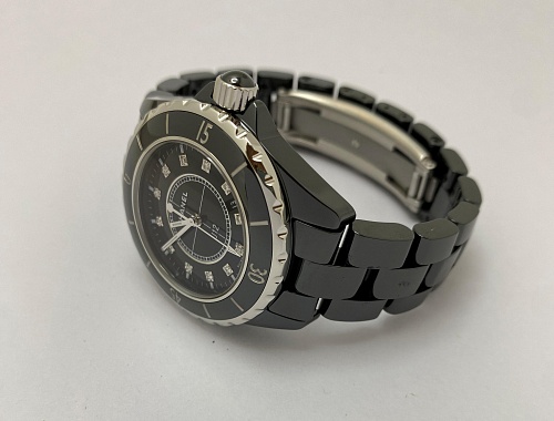 Chanel J12 Quartz Diamonds 33mm H1625