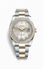 Rolex Datejust 36,39,41 mm 36 mm Steel and Yellow Gold 116243-0012