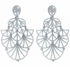 Jacob & Co. Jewelry Fine Jewelry Abanico Diamond Earrings 91327173