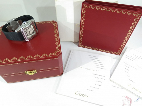 Cartier Santos de Cartier 100 Large W20073X8