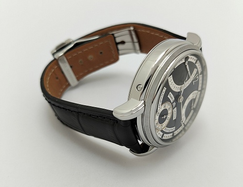 Maurice Lacroix Masterpiece Retrograde 43mm MP7068-SS001-390