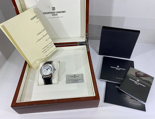 Frederique Constant Classic Worldtimer Manufacture 42mm FC-718WM4H6