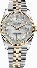 Rolex Datejust 36,39,41 mm 36 mm Steel and Yellow Gold 116233-63601