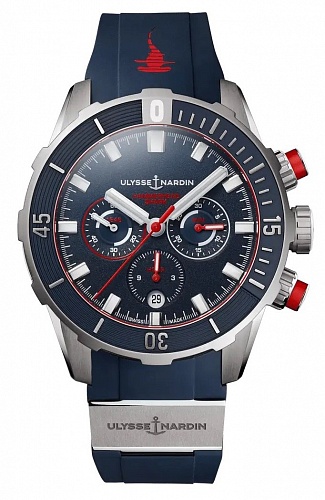 Ulysse Nardin Diver Chronograph Hammerhead Shark LE 44mm 1503-170LE-3/93-HAMMER