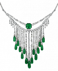 Jacob & Co. Jewelry High Jewelry Emerald and Diamond Necklace Set 91226519