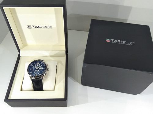 TAG Heuer Carrera Calibre 16 Day-Date Automatic Chronograph 43mm CV2A10.FC6235