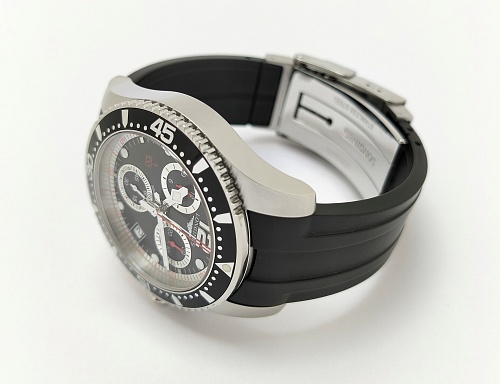 Longines Hydroconquest Quartz Chronograph 41mm L3.743.4.56.2