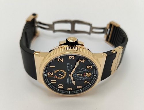 Ulysse Nardin Marine Chronometer Manufacture Gold 43mm 1186-126-3/62