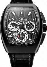 Franck Muller Vanguard Grand Date Titanium Black V 45 CC GD SQT BR NR B