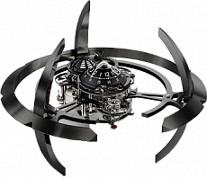 L' Epée Starfleet Machine Steel Black 50.6801/201