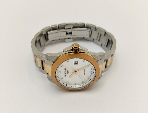 Longines Conquest Lady Diamonds 29mm L3.376.3.87.7