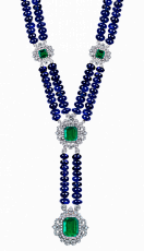 Jacob & Co. Jewelry Magnificent Gems Sapphire Bead Necklace 91226057