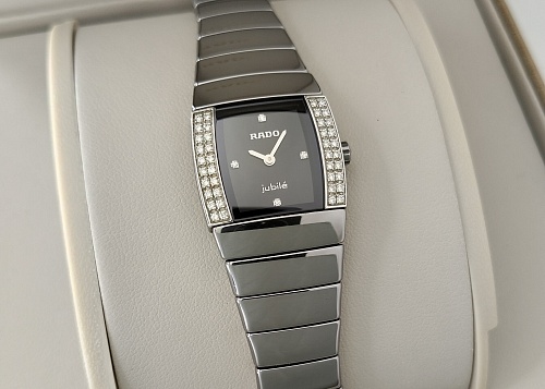 Rado Sintra Diamonds Lady Silver Ceramic 153.0578.3.071