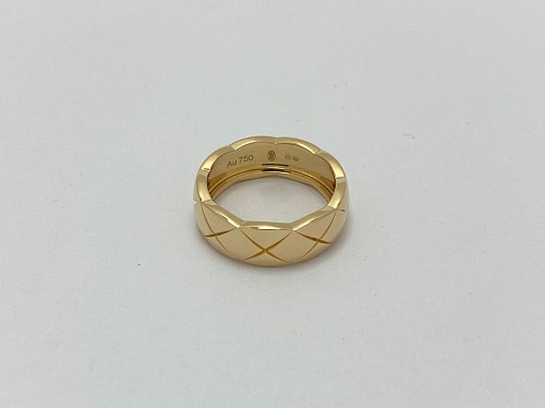 Кольцо Chanel Coco Crash Yellow Gold Ring J10571