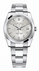 Rolex Oyster Perpetual Date Silver Dial 115200