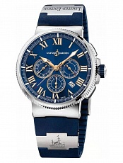 Ulysse Nardin Marine Chronograph Manufacture LE 43mm 1503-150le-3/43-balt v2