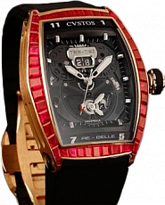 Cvstos Архив Cvstos Twin-Time Joaillerie RG-Rubies-Black