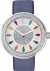 Jacob & Co. Watches Ladies Collection BRILLIANT TWO ROWS 210.030.10.RT.KR.3NS