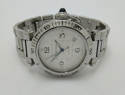 Cartier Pasha Steel Automatic 38mm W31031H3