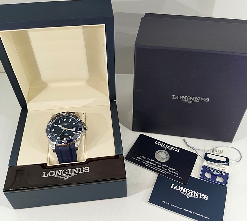  Longines Hydroconquest GMT Automatic 43 mm L3.890.4.96.9