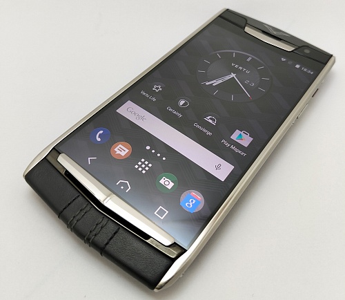 Vertu Signature Touch 2015 Jet Calf