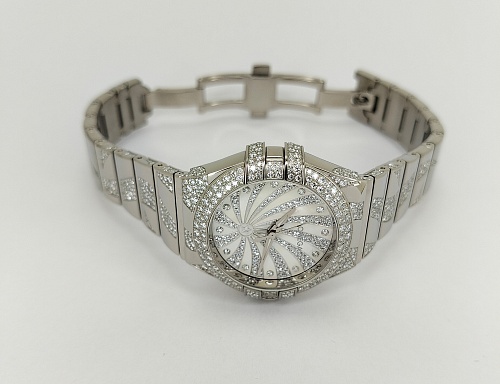 Omega Constellation Co-Axial Chronometer White Gold 31mm 123.55.31.20.55.009