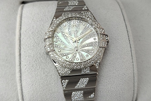 Omega Constellation Co-Axial Chronometer White Gold 31mm 123.55.31.20.55.009