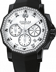 Corum Admiral`s Cup Challenger 40 Chrono Diamonds 984.970.97/F371 AA32