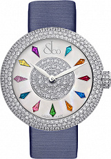 Jacob & Co. Watches Ladies Collection BRILLIANT HALF PAVE BQ030.10.RH.KR.A
