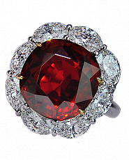 Jacob & Co. Jewelry Magnificent Gems Ruby & Diamond Solitaire 91224011